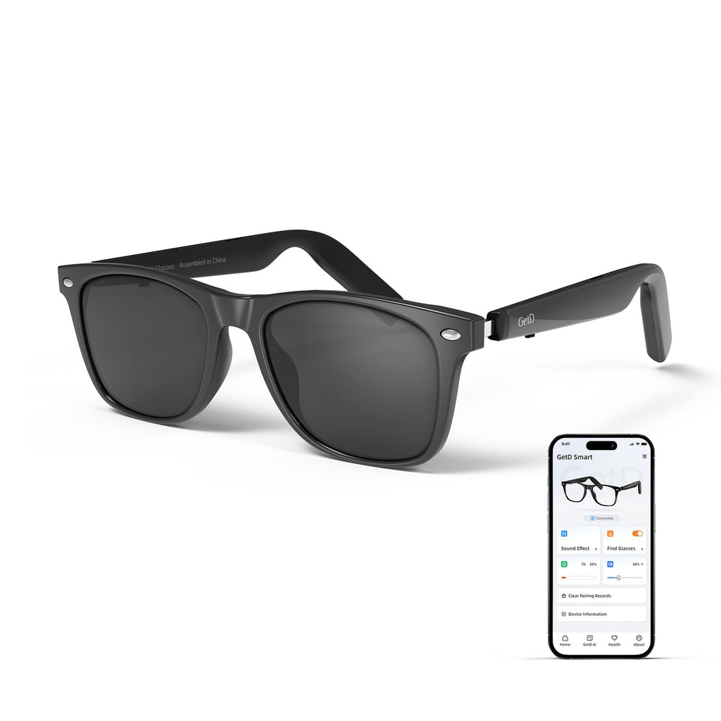 ChatGPT glasses, AI smart glasses, voice control glasses, anti blue light glasses, smart eyewear for gaming, travel assistant glasses
